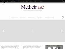 Tablet Screenshot of medicinase.com